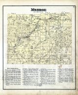 Monroe, Harrison County 1875 Caldwell